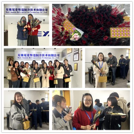 【冠亞制冷】祝大家三八婦女節(jié)快樂，三月春風(fēng)，芳華如你！